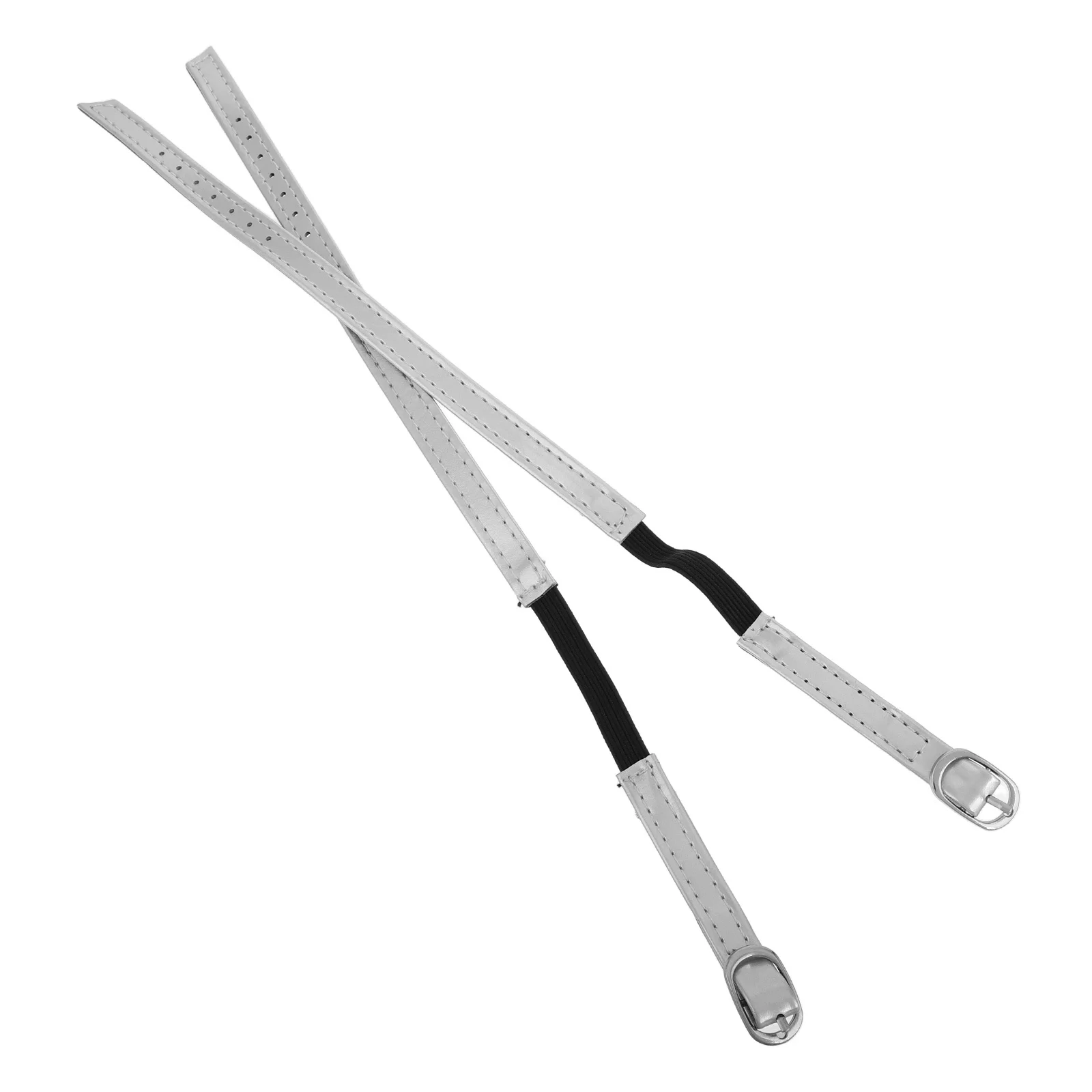 

1Pair Adjustable High Heel Shoe Straps Anti-Slip Elastic Bands No Installation Shoe Strap Tie Shoes for Flats Heels Secure Fit