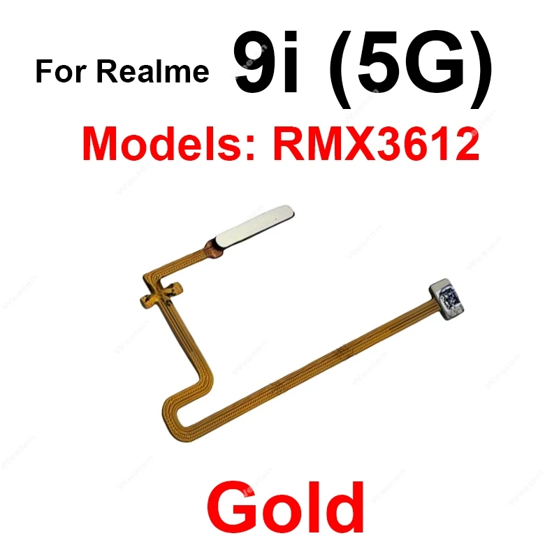ل Realme 9 5G Speed 9 SE 9i بصمة الاستشعار فليكس كابل زر الطاقة الاستشعار بصمة المنزل اللمس الاستشعار فليكس الشريط