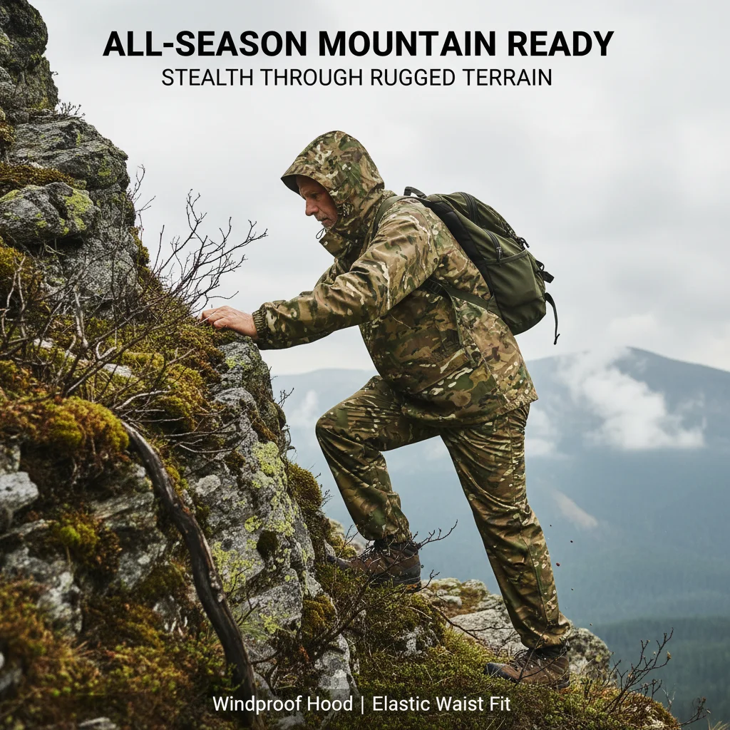 WELEAD Camouflage Rain Suit Wa - огляд і ціна Outdoor Hunting Pants Women