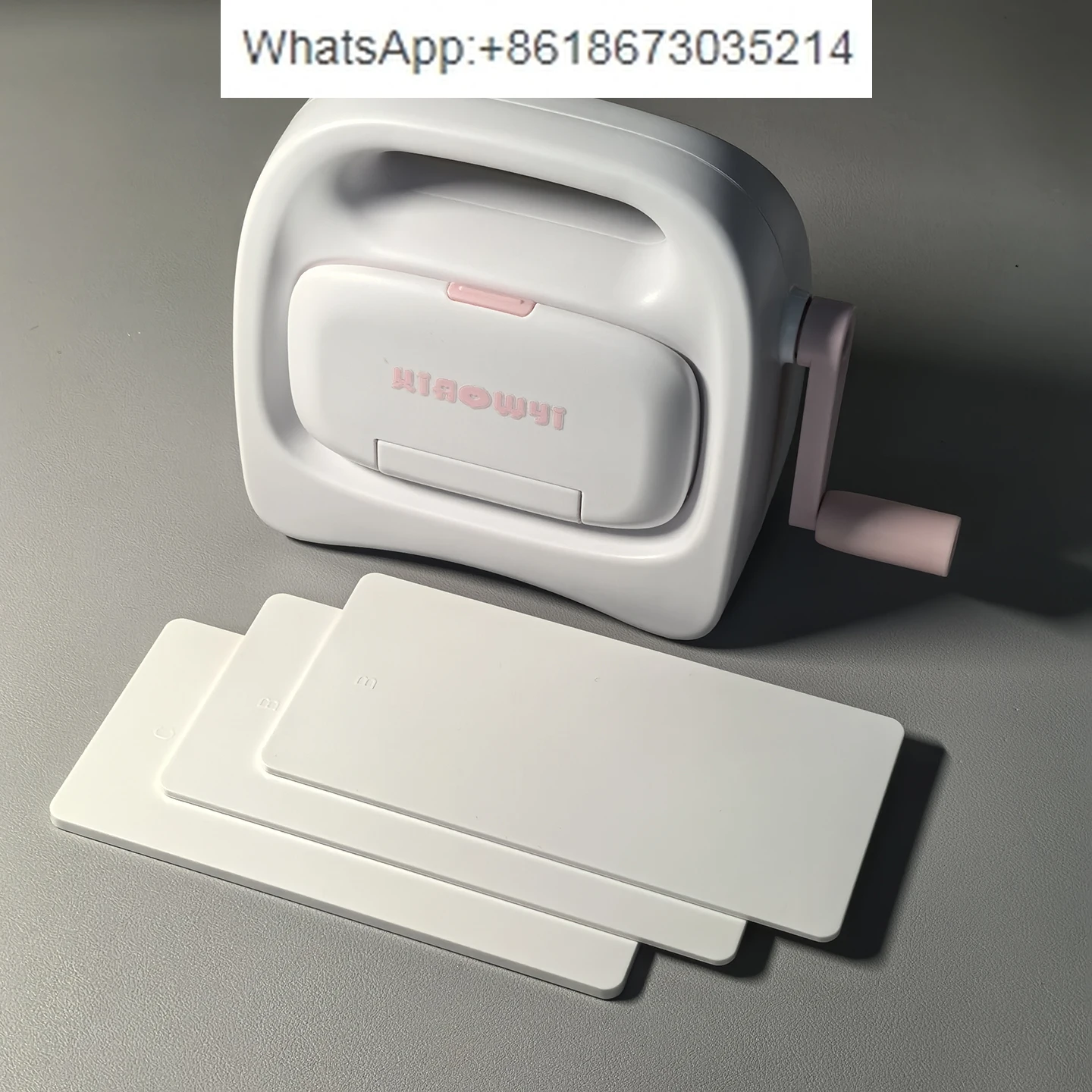 Mini Hand Embossing Machine Foldable with Storage Box Manual Knife Mold Embosser Manual Small Card Paper Art Machine