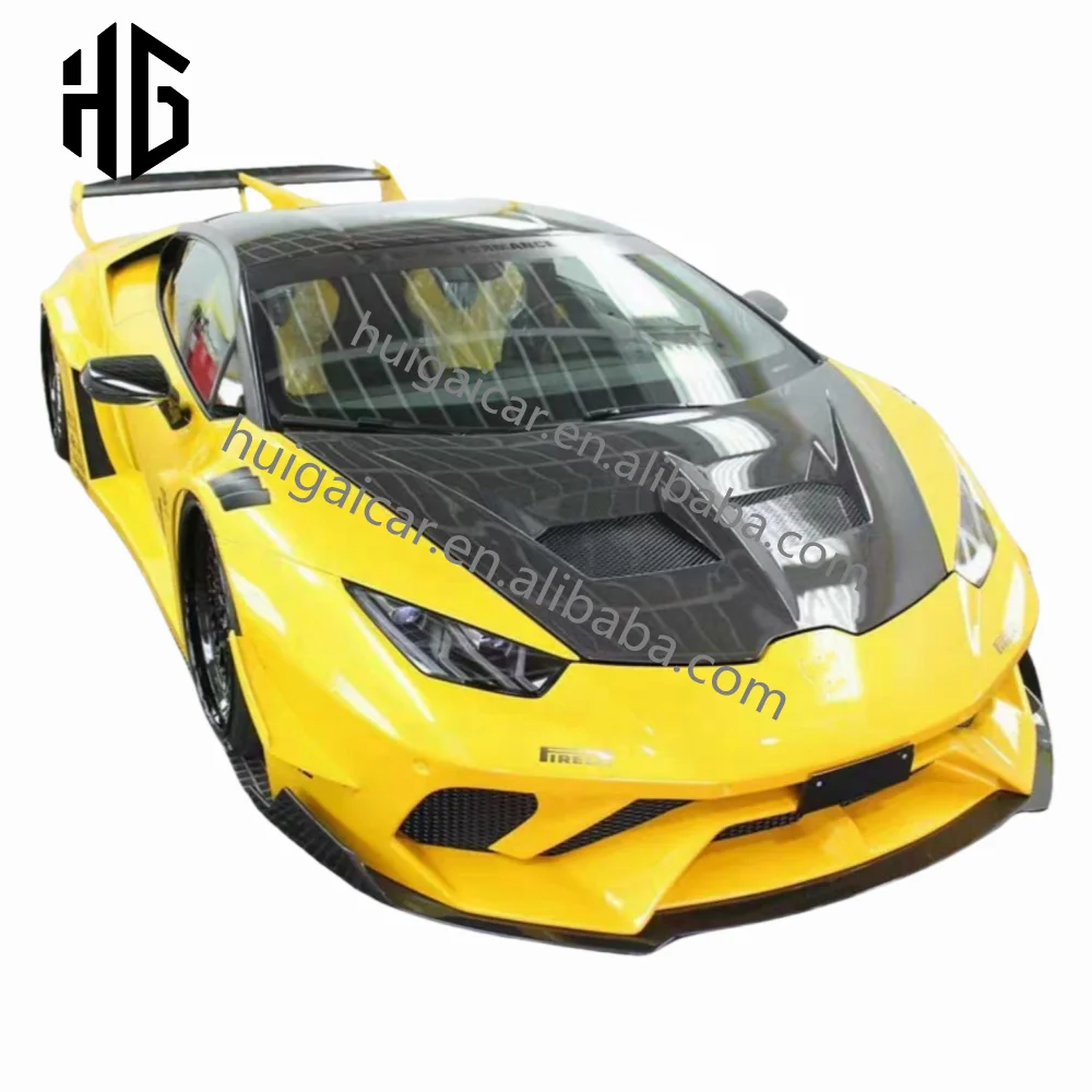 

Chinese Auto Spare Parts Suppliers LP610 1016 LB Vors Carbon Fiber Engine Hoods for Lambo Huracan Lp580 Lp610 Car Bonnet