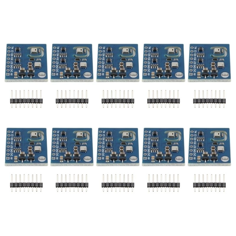 BAAE 10PCS ENS160+AHT21 Air Quality And Temperature And Humidity Sensor CO2 ECO2 TVOC Sensor Replace CCS811