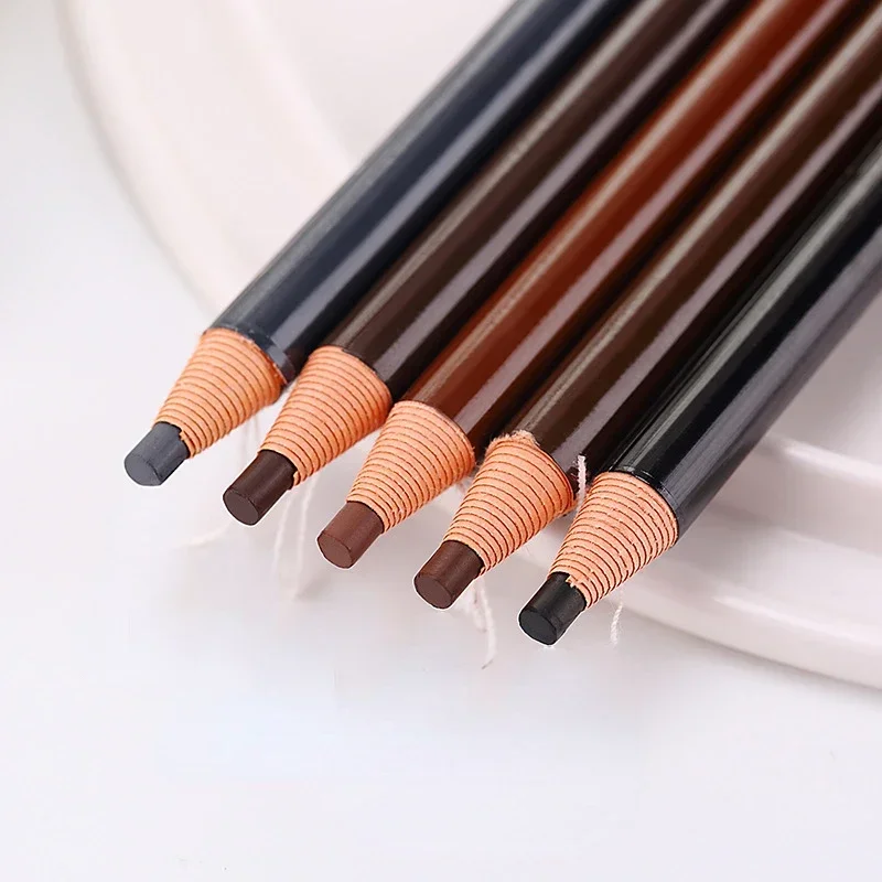 1pc Waterproof Lasting Eye Brow Pencil Precise Brow Definer Black Blonde Brown Eyebrow Pen Long Lasting Eye Makeup Cosmetic Tool