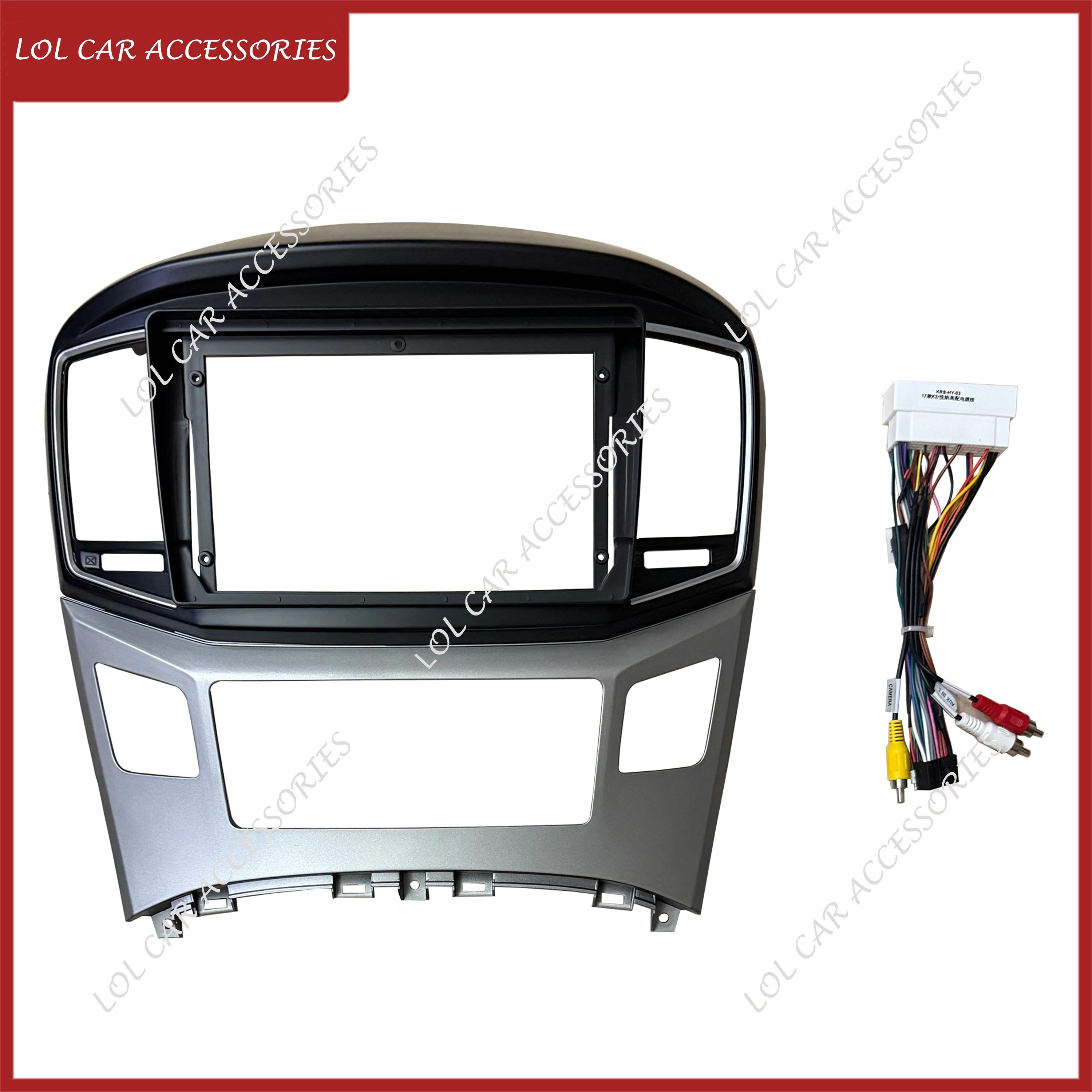 9 Inch For HYUNDAI Starex H1 2015-2018 Car Radio Android Stereo MP5 GPS Player Head Unit Panel Frame Fascias 2 Din Dash Cover