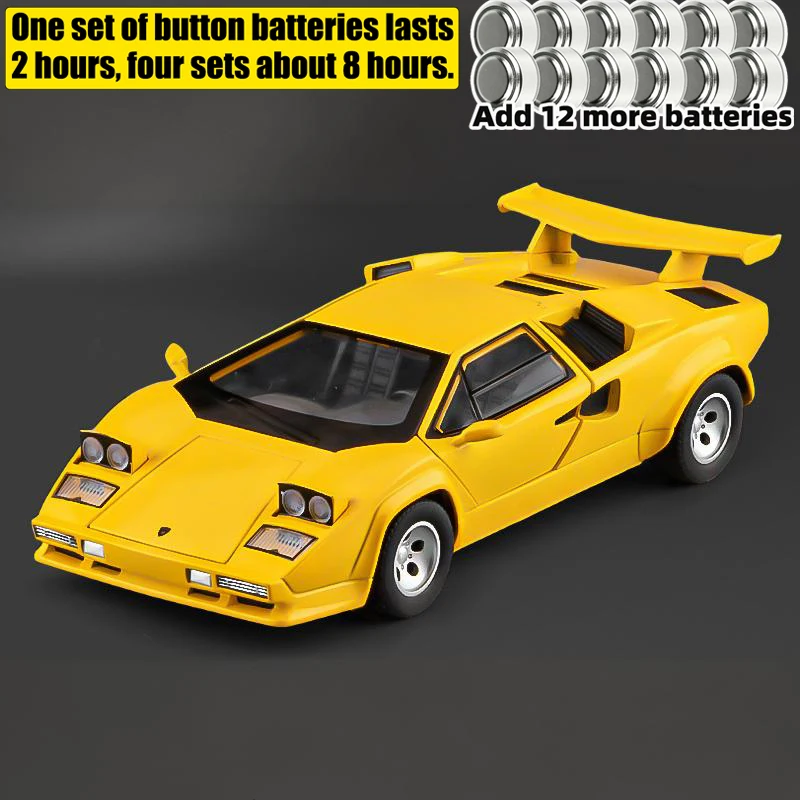 1:24 ランボルギーニ カウンタック LP500S メタルモデルカー