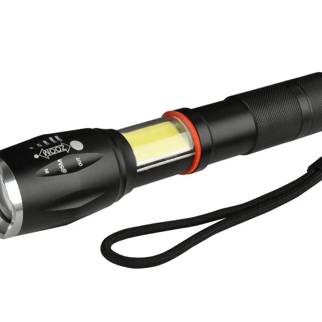 

Dual Light Source Super Bright Magnetic Work Flashlight - Ideal for Maintenance & Repairs