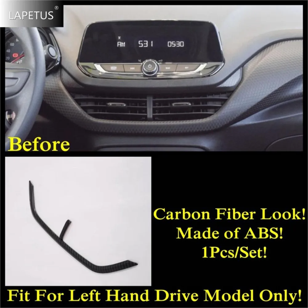 

LHD Dashboard Central Air AC Air Condition Outlet Vent Strip Cover Trim For Chevrolet Cavalier ONIX 2019 - 2024 Car Accessories