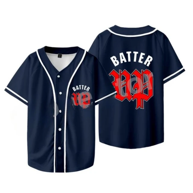 babymonster ベースボールシャツ WHITE L 揉め