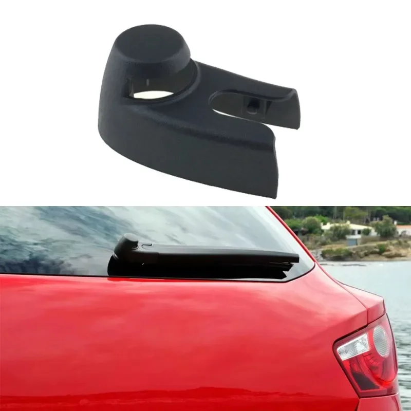 Rear Windshield Wiper Arm Nut Cover Cap Washer For 6L 6J Altea Leon Toledo Car Seat lbiza 2006-2012 Car Accessories