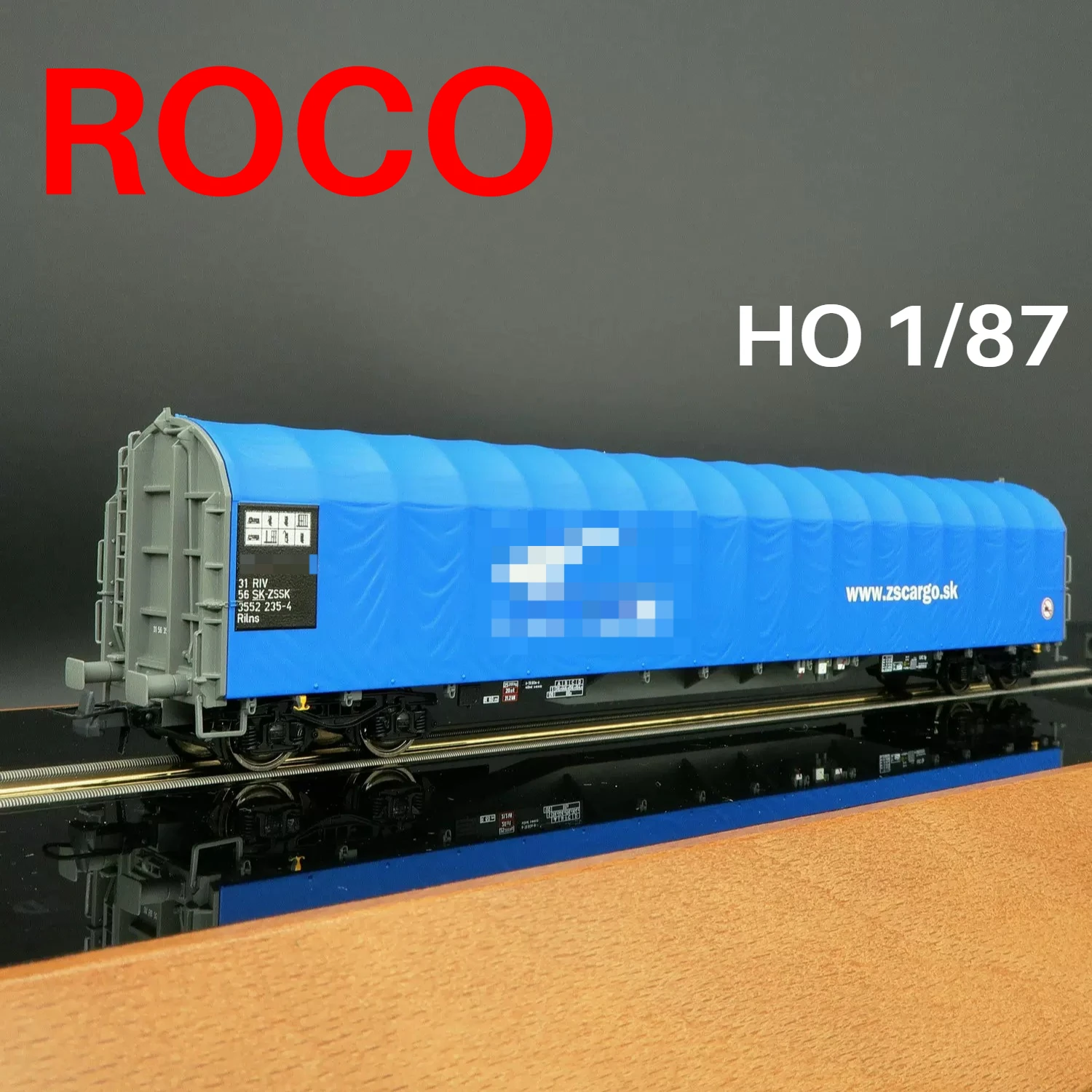

ROCO HO 1/87 Model Train Freight Car 6600050 A Model Train Car for A Sand Table Decoration Scene A Toy Gift for Boys