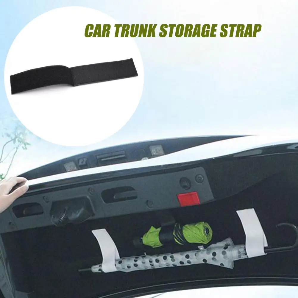 Convenient Trunk Storage Strap  High-Strength Light Weight Trunk Fastener Strap  Car Rear Trunk Organizer Strap