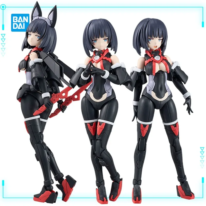 

Bandai Original Genuine 30 Minutes Sisters SIS-K00 Micolulu Color B Mecha Girl Assembly Model 30MS Action Figures Anime Toy Gift