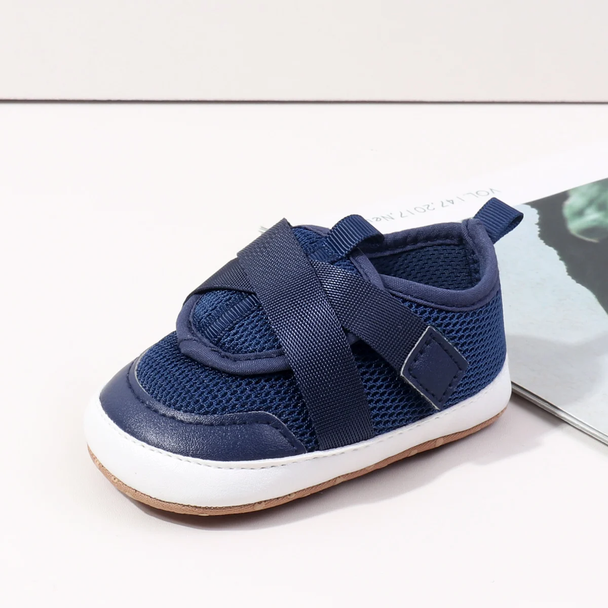 

Spring And Autumn Baby Boys And Girls Pre-walking Indoor Outdoor Toddler Shoes With Comfortable TPR Sole For 0-18M Babty Unisex