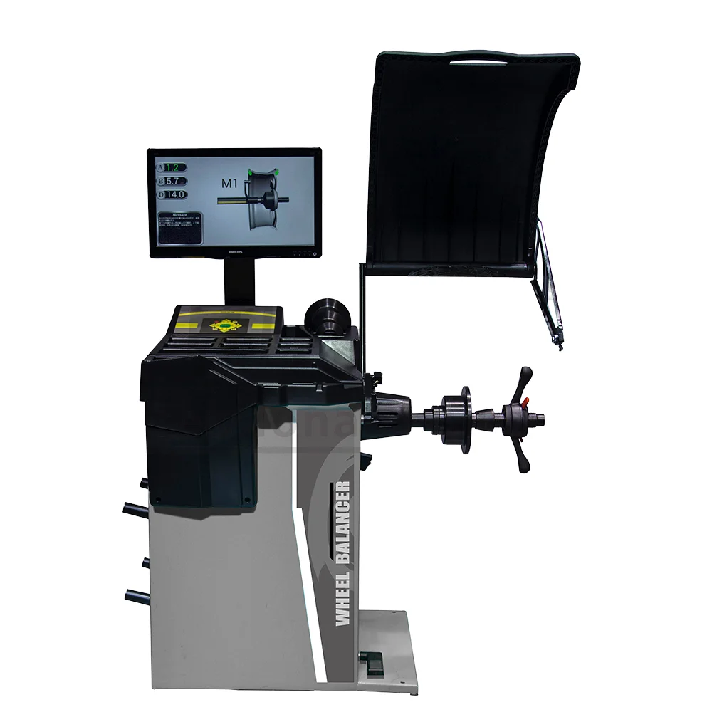 

Factory Direct Supply Cheap Tire Balancer Machine Dynamic Display Wheel Balancer With Lighting System