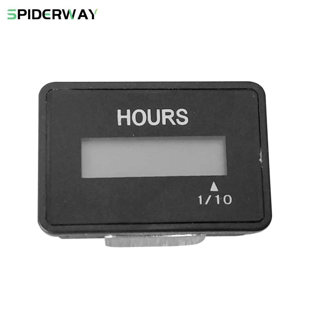 Digital LCD Hour Meter DC 9-60V for Forklift Trucks Yamaha EZGO Golf Cart Scooter Car Boat Vehicle SPHTR8863 Hourmeter