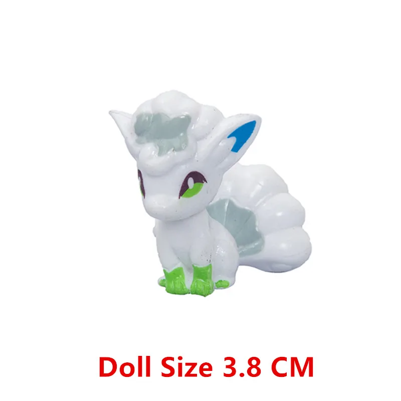 Pokemon Anime Actionfiguren-Set - Pikachu Sonnenelf Eevee Gengar Monster Cartoon-Modell Spielzeug Geschenk für Großhandelskäufe – Detail 15