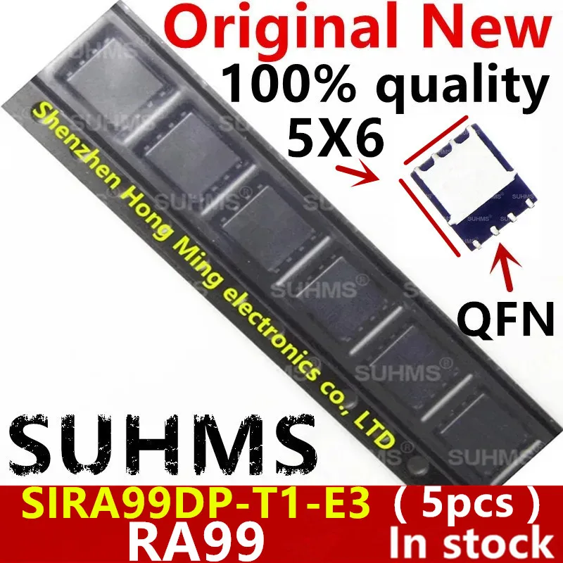 (5piece)100% New SIRA99DP-T1-E3 SIRA99DP SIRA99 RA99 QFN-8