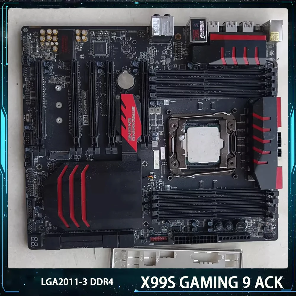 

X99S GAMING 9 ACK LGA2011-3 DDR4 128G M.2 SATA3 USB3.0 E-ATX Desktop Motherboard