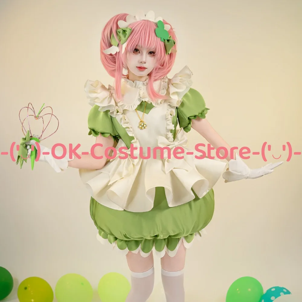 Shugo Chara Hinamori Amu Amulet Clover Cosplay Costume Dress Humpty Lock Su Transformation Anime Outfit Halloween Party Uniform - view 2
