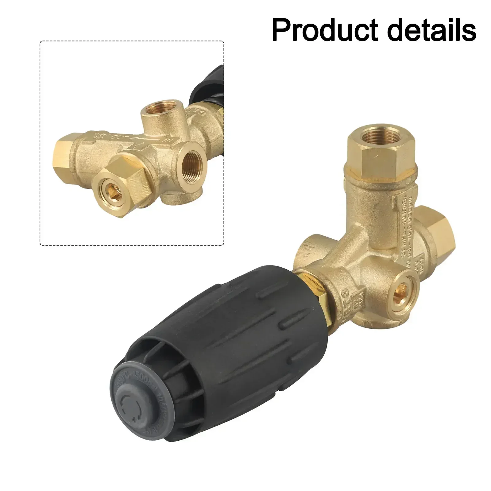 

For Home Or Commercial Use VRT3 Unloader Valve 90°C Water Temperature Safe And Controlled Water Flow For Efficient Cleaning