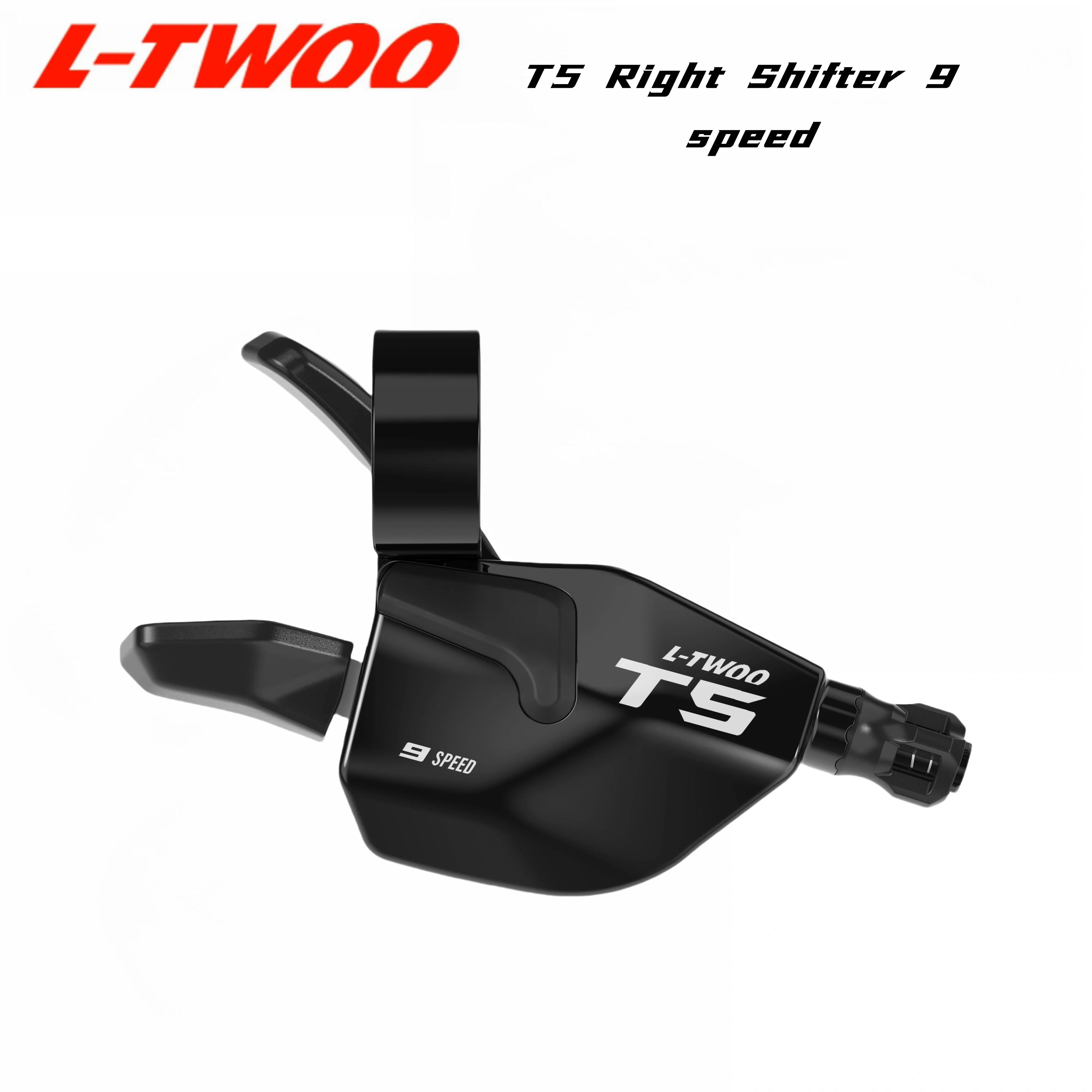 LTWOO T5 1x9 Speed Two Way Release Shifter + Stabilize Damping Rear Derailleur Cage length 82mm, 9s