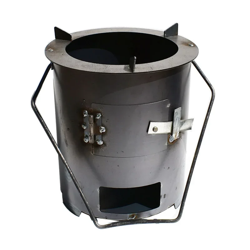 

Thickened charcoal grill stove around the stove to make tea for heating BBQ carbon bucket