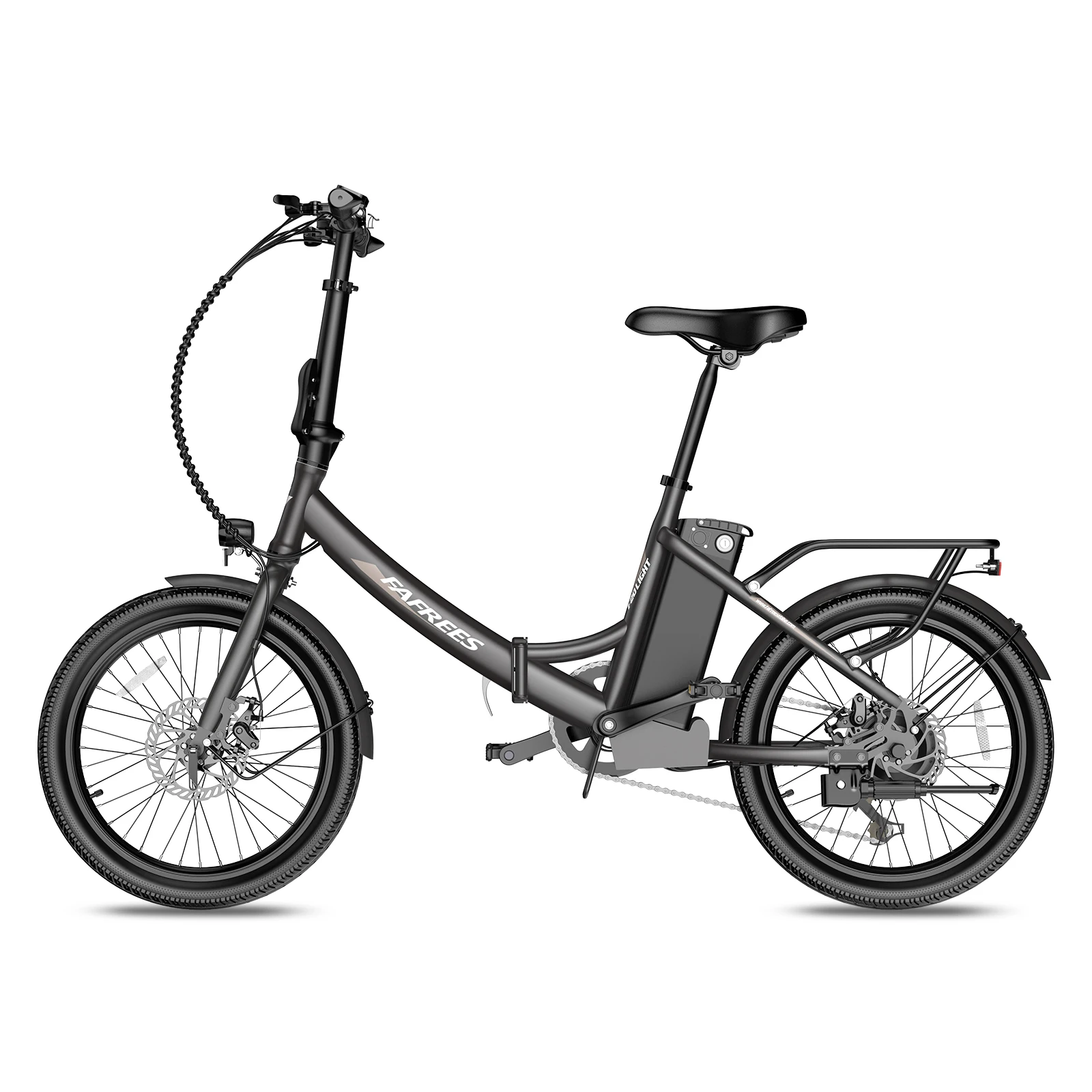 Fafrees F20 Light 20 inch opvouwbare elektrische fiets voor volwassenen, 36V 20Ah uitneembare batterij, 25 km/u & 75-100 km bereik