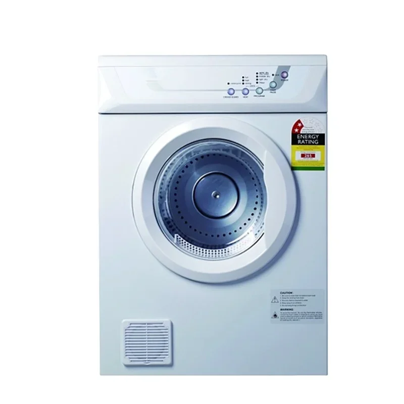 High capacity fast drying electric clothes dryer