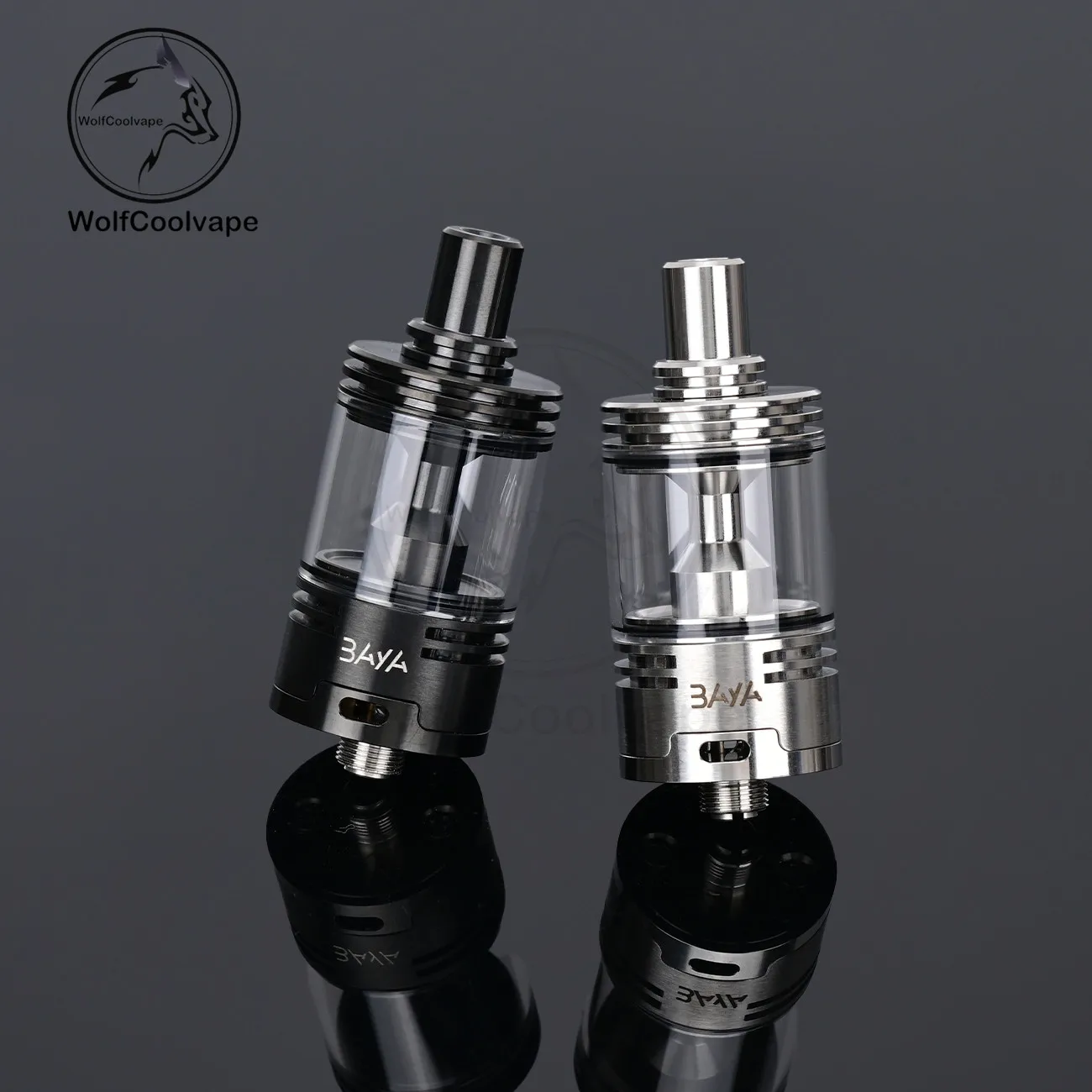 

Wolfcoolvape Baya Style RTA Rebiuildable Распылитель бака Боковая воздушная камера Воздушный штифт 4,2 мл Диаметр 1,0/1,5/2,0/2,5 мм/22 мм