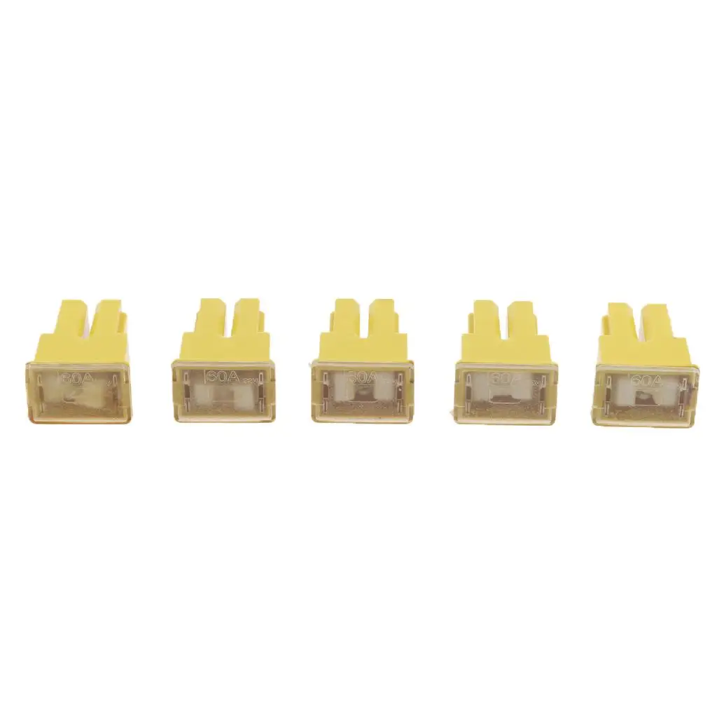 Durable 32V 40AMP Standard Fuses with Inline Box Shaped Holder Automotive Blade Fuse for Car Truck Power Circuit