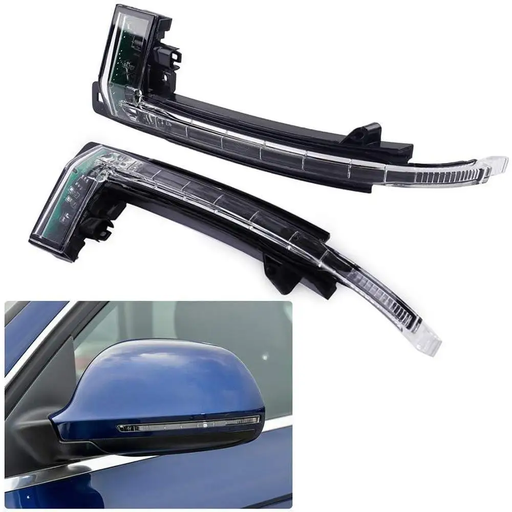 1pc Car Right/ Left Wing Mirror Indicator Turn Signal Light for Audi A4 A3 A5 S4 S5 8K0949101C 8K0949102C Side Turn Signal Lamp