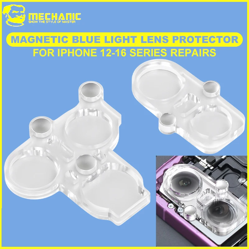 

MECHANIC CP23 10 Sets Magnetic Blue Light Lens Cover - Full Coverage Scratch-Resistant Protective Case for iPhone 12-16Promax