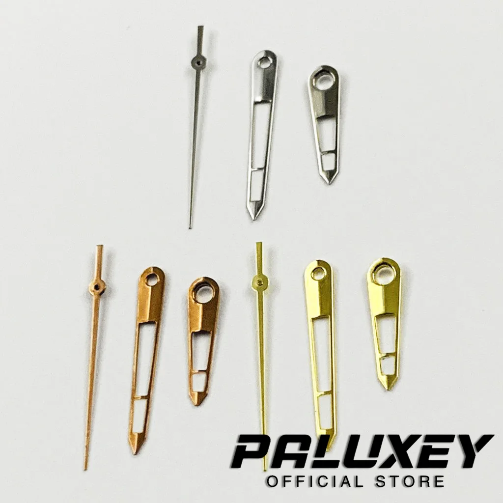 Silver/Gold/Rose Gold Watch Hands For ETA2824 2836 PT5000 Movement Watches Pointers Hollowed Out Watch Needle