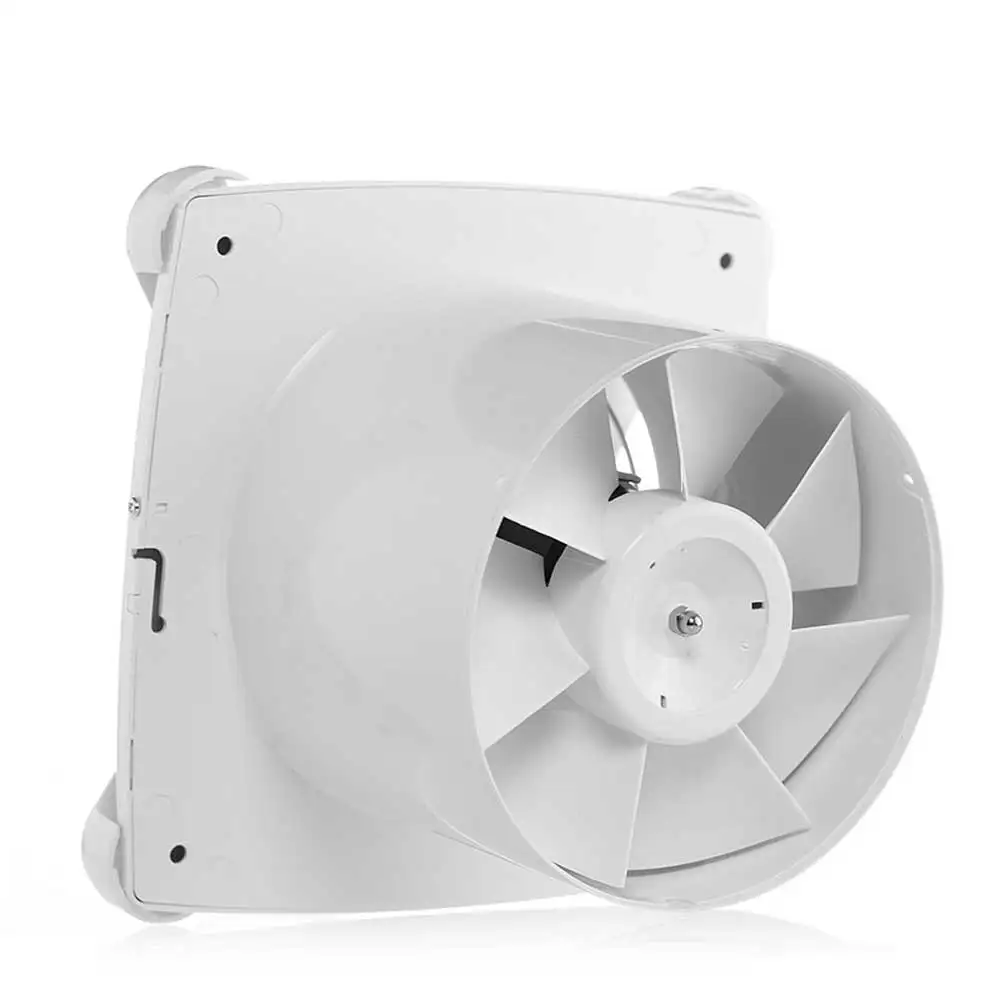 مروحة العادم المنزلية المرحاض مروحة التهوية الحائط قناة الدخان العادم مروحة الصامت النازع دي اير الفقرة Cocina