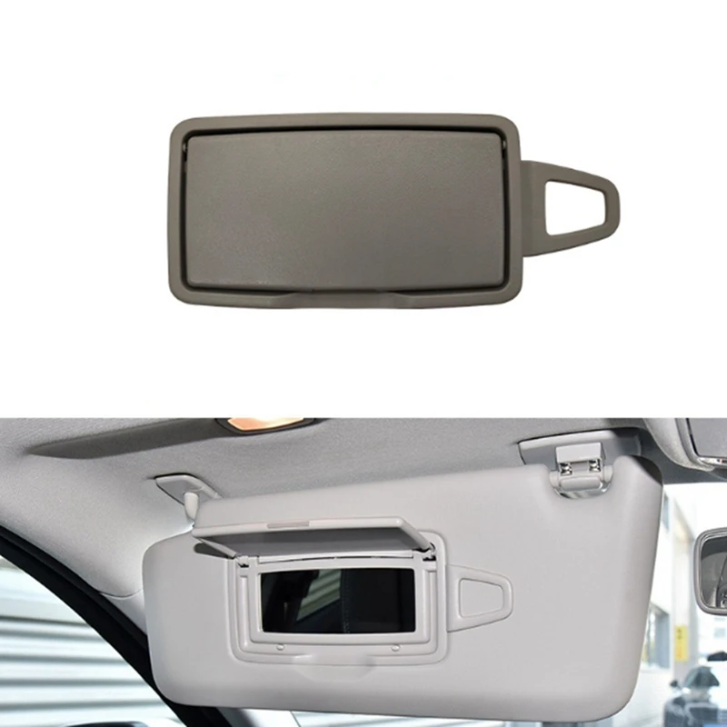 Auto Voorzijde Zonnescherm Vizier Make-Up Cosmetische Spiegel Cover Voor Mercedes Benz A B C Glc Klasse W205 W253 W246 W176