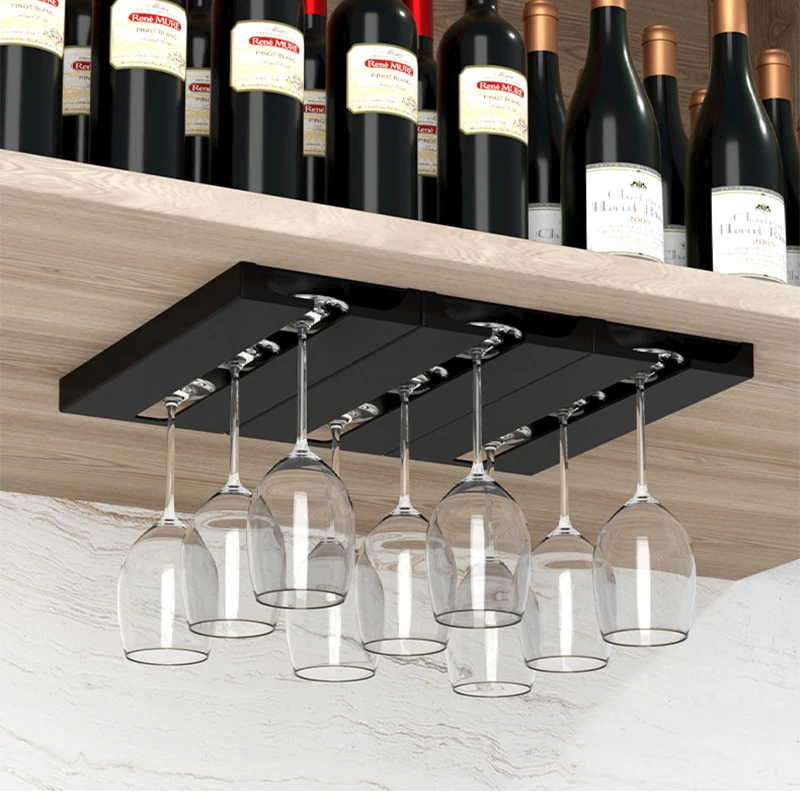 Creative Red Wine Cup Holder Hanging Cup Holder Household Wine Cup Plastic Holder Goblet Storage Rack