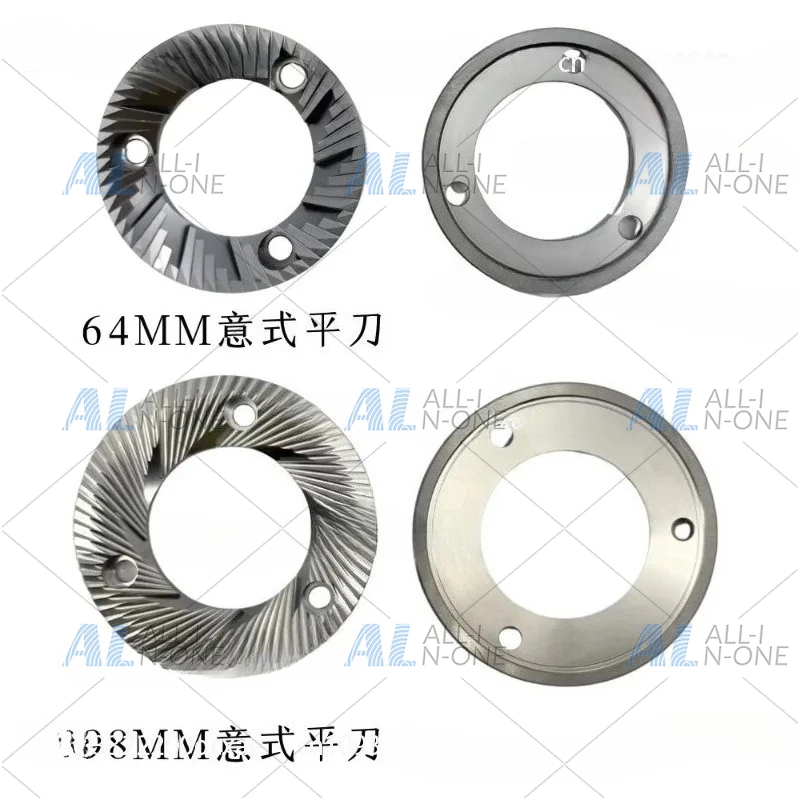フラットナイフマッザーグラスホッパー-64-83-98-ミリメートルフラットモデルチタンメッキグラインダーアクセサリーコーヒーグラインダーカッターヘッド