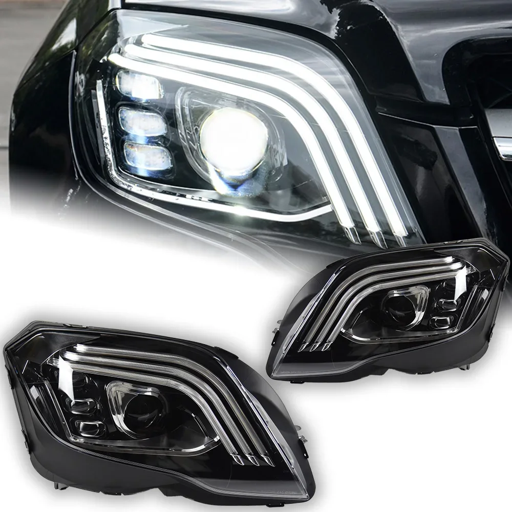 

Car Lights for X204 Headlight Projector Lens GLK-Class GLK250 Dynamic Signal Head Lamp GLK300 LED Headlights Drl Automotive