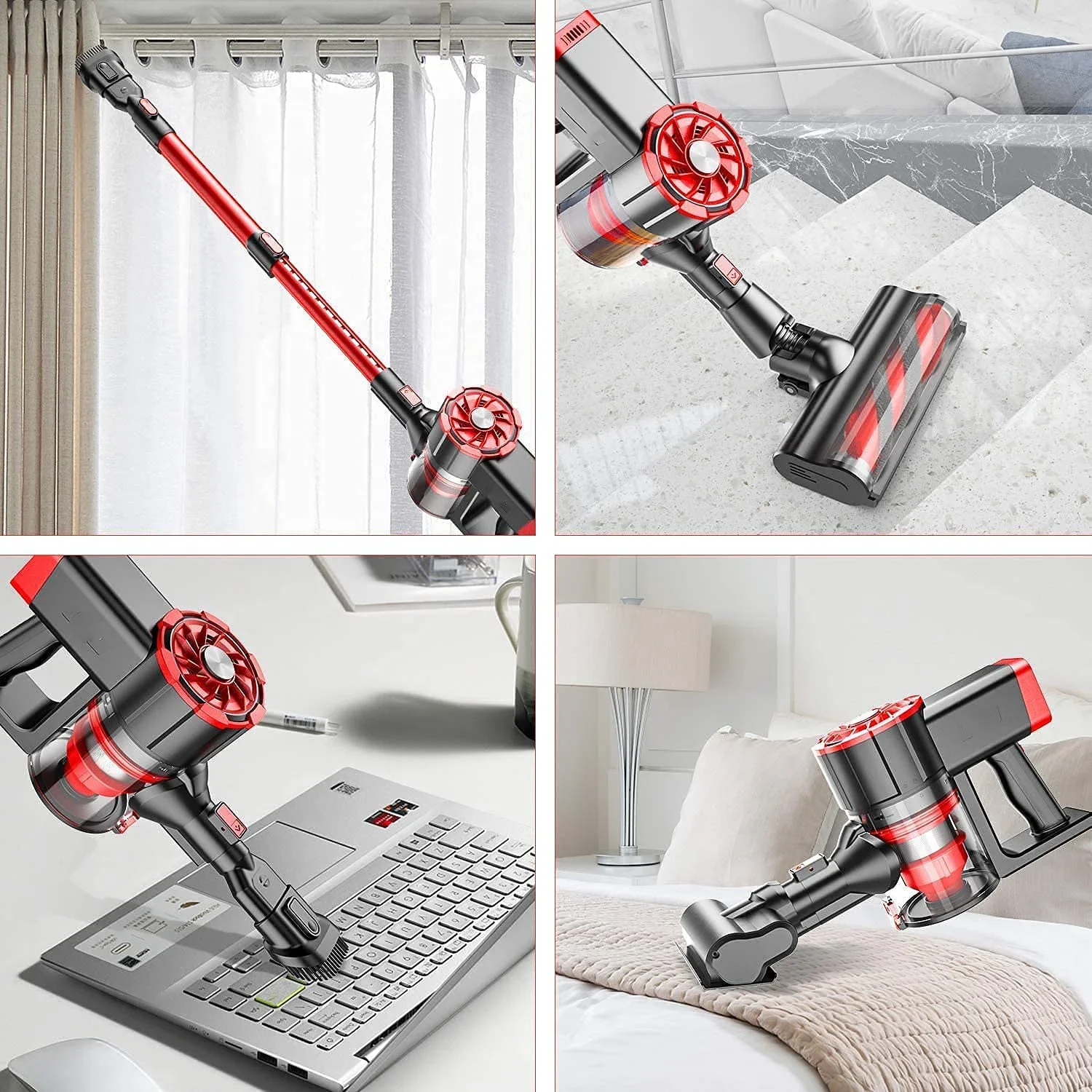 004 4 In 1 Bldc Handheld Vacuum Cleaner Cordless Portable Wireless Vacuum Cleaner Vaccum Cleaner For Home
