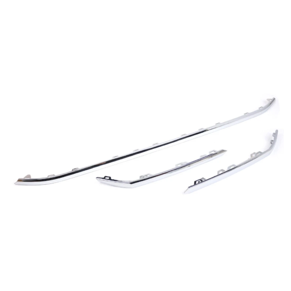 Decoratieve sierstrip voor de voorbumper 760853253 760853254 760853245, geschikt voor VW Touareg CR7, modeljaar 2018-2021.