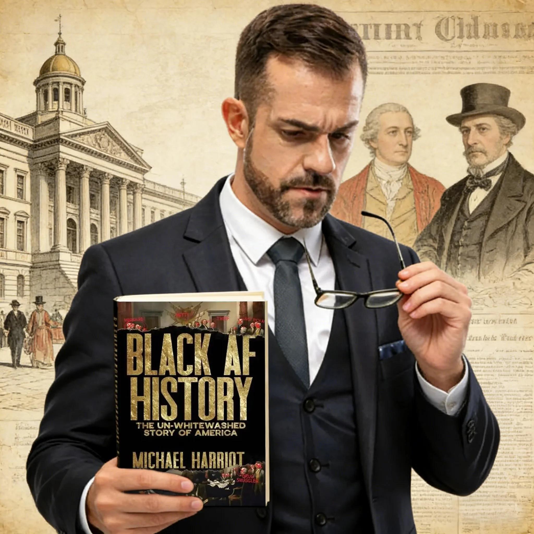 

Black AF History Book The Un-Whitewashed Story of America English Book