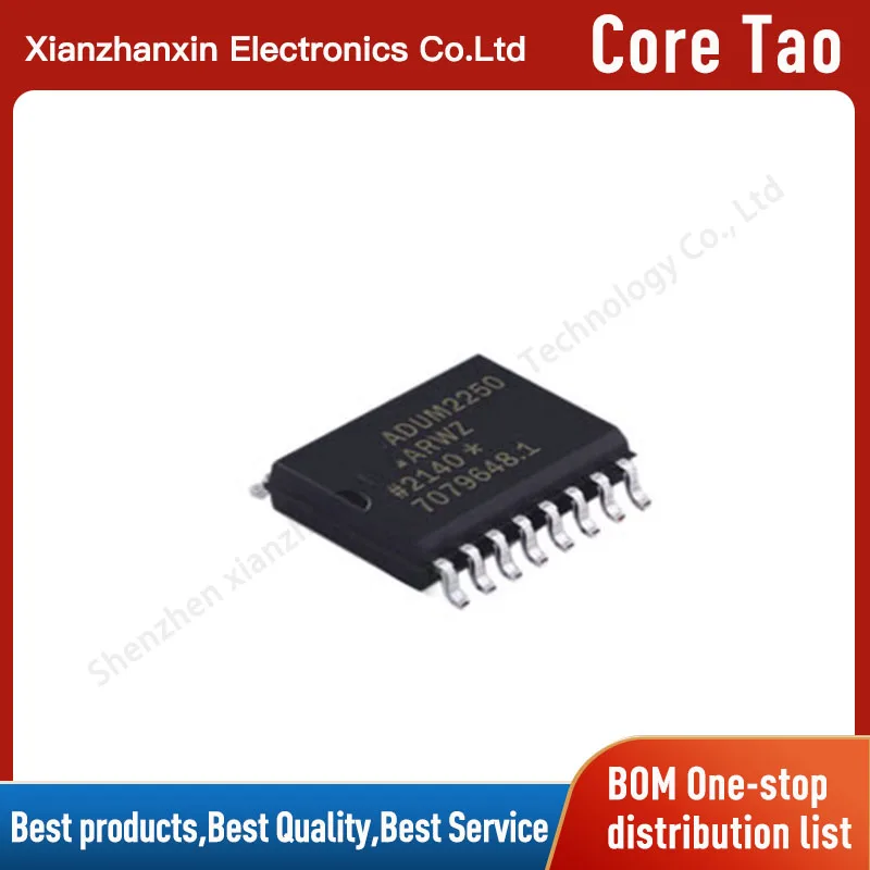1~5PCS/LOT ADUM2250 ADUM2250ARWZ 2250 SOP16 Digital isolator chip in stock
