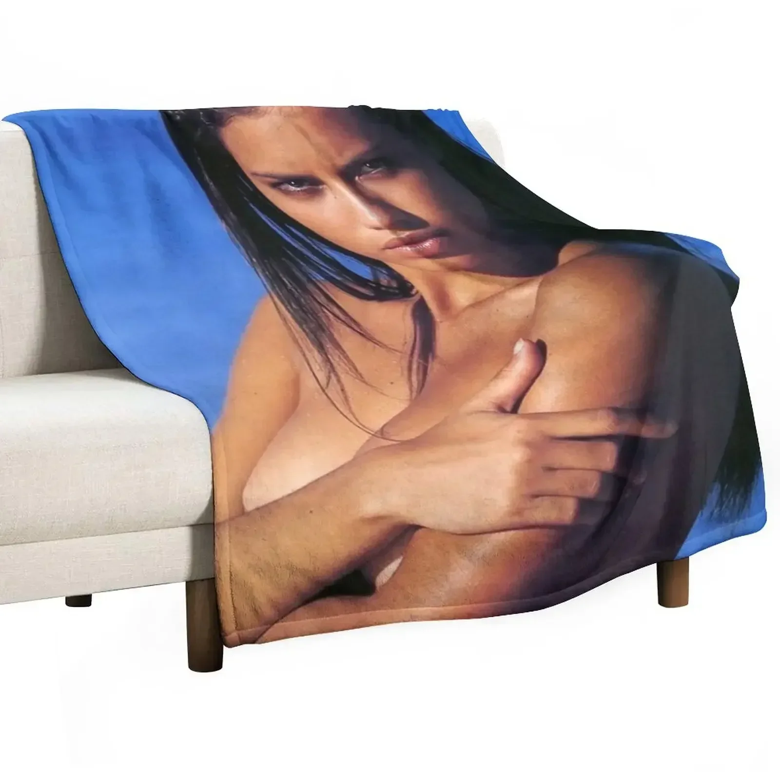 

Adriana lima Throw Blanket heavy to sleep Multi-Purpose Hairy Blankets