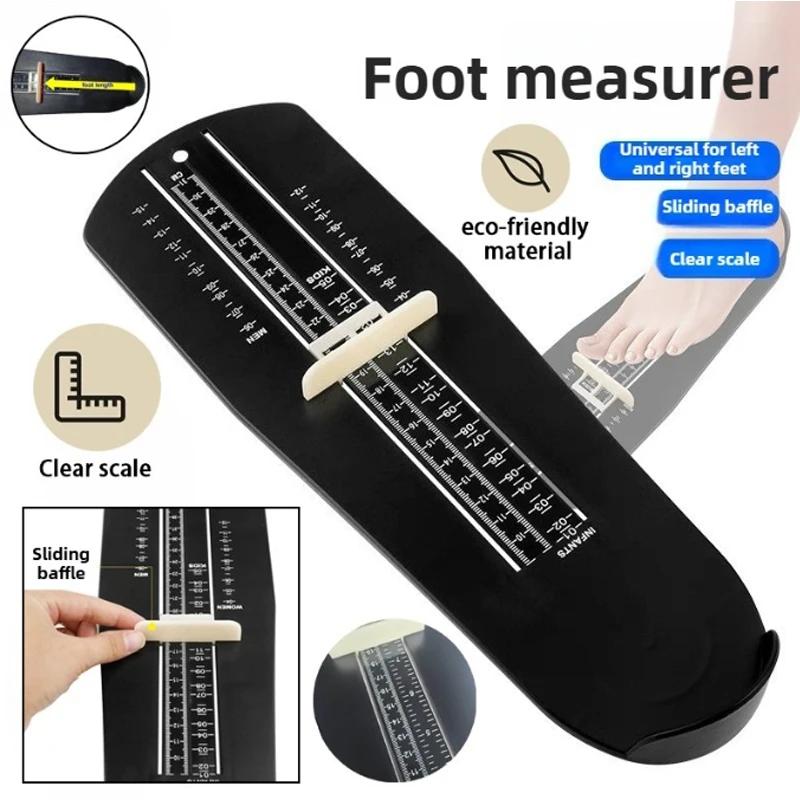 1pc New Household Foot Measuring Device for Children and Adults, Universal and Convenient Foot Measuring Device for Home Use