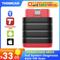 THINKCAR THINKDIAG Mini OBD2 Scanner All Cars Full System Diagnosis Lifetime Free, obd 2 Diagnostic Tools for all Cars