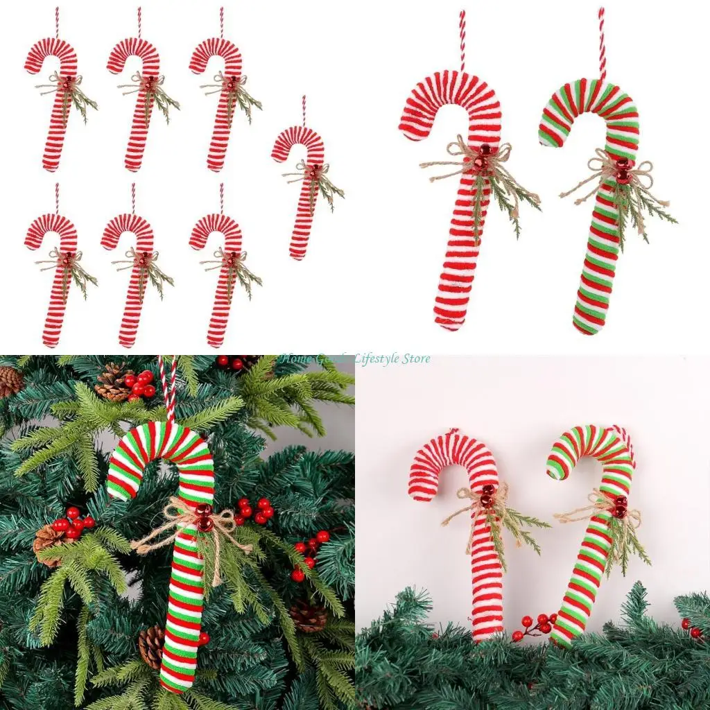 E74E Candy Cane Hoo…