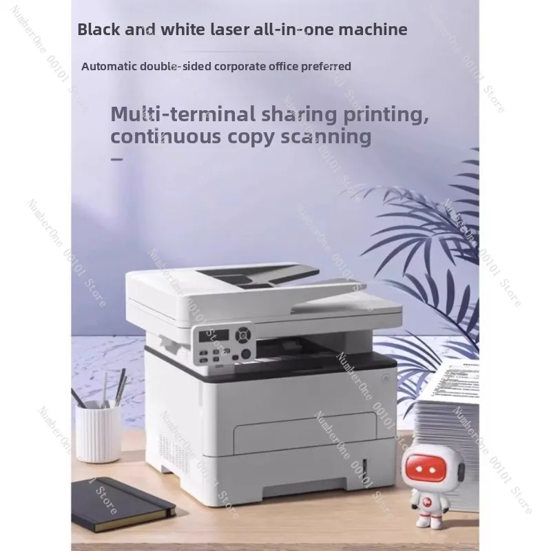 Laser Printer All-in-One for Home Office, Wireless Multi-Function with Copy Scan Auto Duplex and Mobile Print