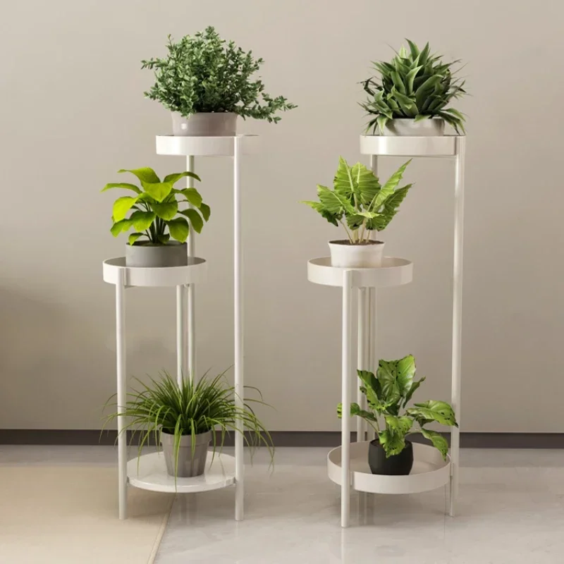 

# Скандинавские модные полки для растений, железная многослойная полка для хранения, складная конструкция, стабильная прочная полка для растений, современный домашний сад