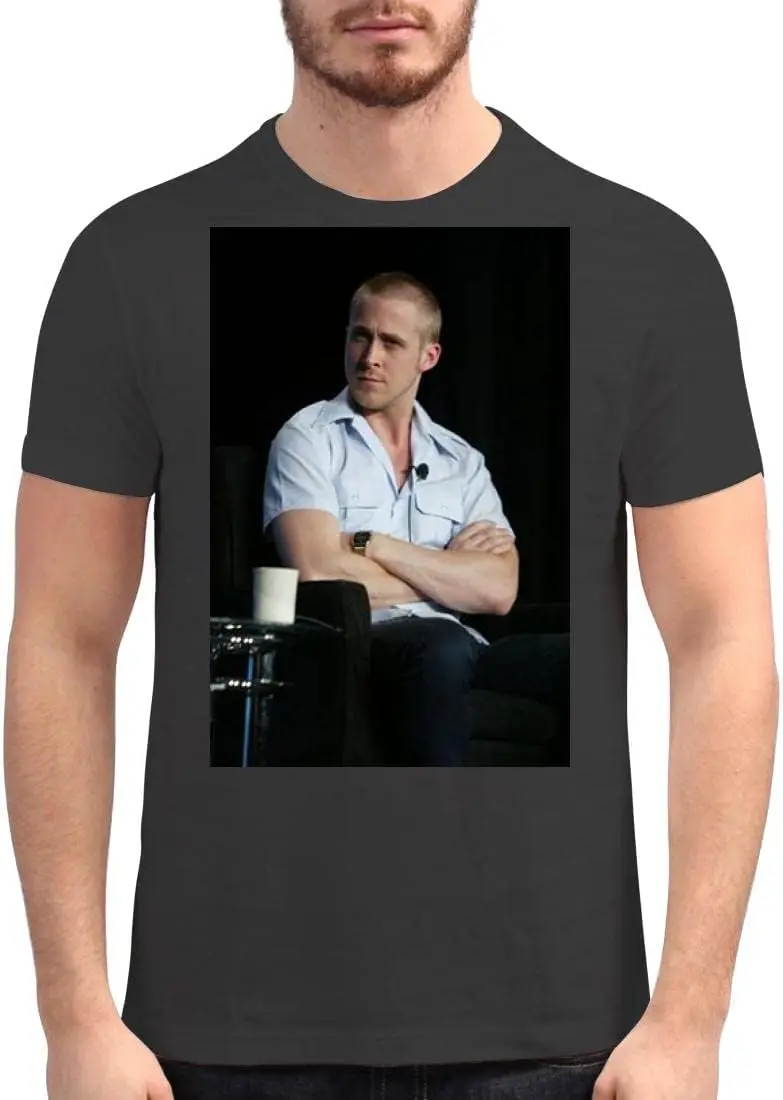 Harding Industries Ryan Gosling - Men's Soft Graphic T-Shirt PDI #PIDP155204