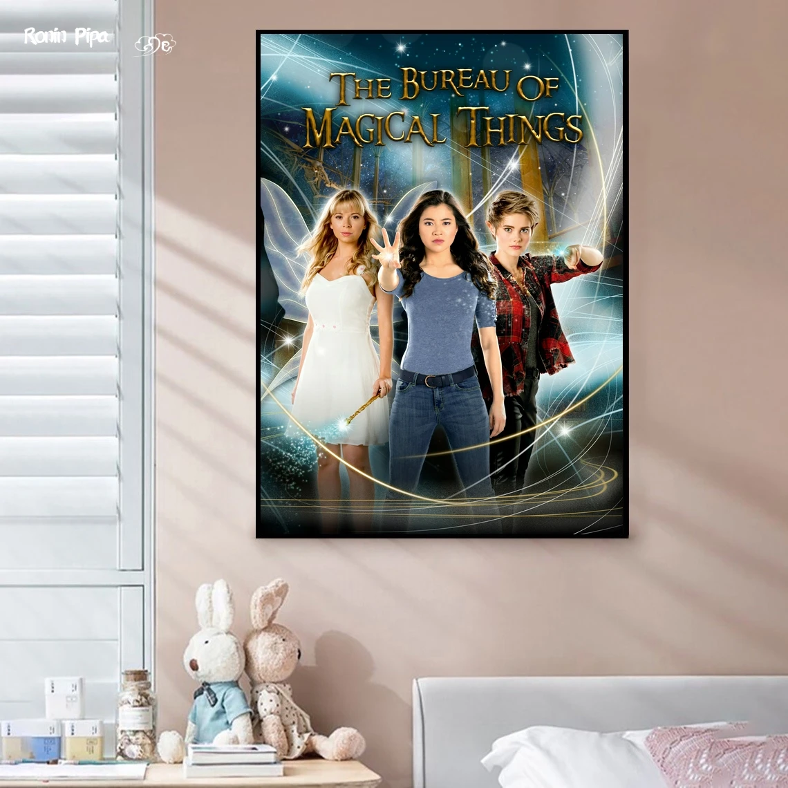 The Bureau Of Magical Things Movie Poster Art Print Canvas Painting Wall Pictures Living Room Home Decor (No Frame)